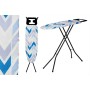 Table à Repasser Kipit 18358 - CB-220 Bleu Métal Tissu (4 Unités): Plus de 300.000 produits de grandes marques en vente directe 