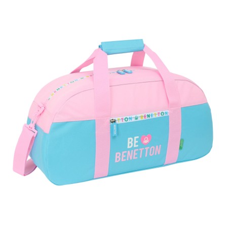 Sac de sport Benetton Unique Rose Turquoise 50 x 26 x 20 cm: Plus de 300.000 produits de grandes marques en vente directe à prix