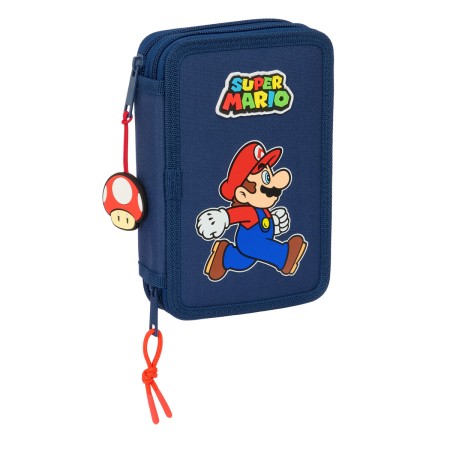 Fourre-tout Super Mario Trick Rouge Bleu foncé 12.5 x 19.5 x 4 cm 29 Pièces: Plus de 300.000 produits de grandes marques en vent