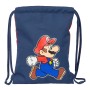 Sac à dos serré par des ficelles Super Mario Trick Rouge Bleu foncé 26 x 34 x 1 cm: Plus de 300.000 produits de grandes marques 