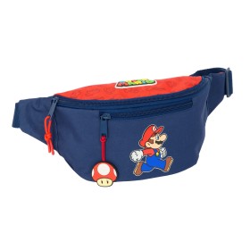 Sac banane Super Mario Trick Rouge Bleu foncé 23 x 12 x 9 cm: Plus de 300.000 produits de grandes marques en vente directe à pri