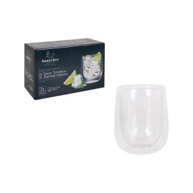 Set de Verres Inde Santa Clara Verre Borosilicaté 250 ml 2 Pièces: Plus de 300.000 produits de grandes marques en vente directe 