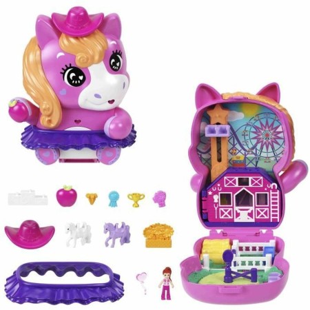 Playset Polly Pocket PONY RODEO BOX: Plus de 300.000 produits de grandes marques en vente directe à prix usine sur cadeaufou.com