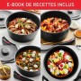 Batterie de Cuisine Tefal Ingenio Gris 6 Pièces: Plus de 300.000 produits de grandes marques en vente directe à prix usine sur c