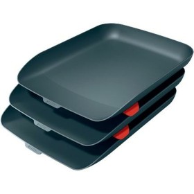 Organisateurs Leitz Noir Gris Plastique: Plus de 300.000 produits de grandes marques en vente directe à prix usine sur cadeaufou