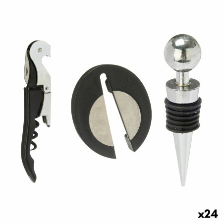 Set d'Accessoires pour Vin Kinvara KT180219 Acier inoxydable polypropylène 3 Pièces (24 Unités): Plus de 300.000 produits de gra
