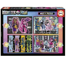 Puzzle Educa Monster High Multipuzzle: Plus de 300.000 produits de grandes marques en vente directe à prix usine sur cadeaufou.c