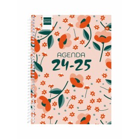 Agenda Finocam COOL Multicouleur quarto 15,5 x 21,2 cm 2024-2025 Floral: Plus de 300.000 produits de grandes marques en vente di
