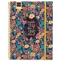 Agenda Finocam TIGER Multicouleur quarto 15,5 x 21,2 cm 2024-2025 Floral: Plus de 300.000 produits de grandes marques en vente d