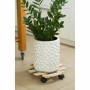 Support à roulettes pour pots de fleurs Nature Naturel Bois d'épicéa: Plus de 300.000 produits de grandes marques en vente direc