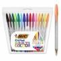 Ensemble de Stylos Bic Cristal Multicolor 15 Pièces Multicouleur 0,42 mm (15 Pièces): Plus de 300.000 produits de grandes marque