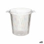 Sceau à Glace Leknes CH26183 Transparent polystyrène Rayures 16,5 x 17 x 21 cm (12 Unités): Plus de 300.000 produits de grandes 