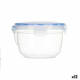 Boîte à lunch hermétique Leknes 30512 Transparent polypropylène Cylindre 1,2 L 15,5 x 10,5 x 15,5 cm (12 Unités): Plus de 300.00