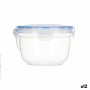 Boîte à lunch hermétique Leknes 30512 Transparent polypropylène Cylindre 1,2 L 15,5 x 10,5 x 15,5 cm (12 Unités): Plus de 300.00