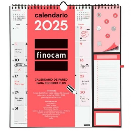 calendrier mural Finocam Papier 2025 21,5 x 32,5 cm: Plus de 300.000 produits de grandes marques en vente directe à prix usine s