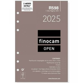 Recharge pour agenda Finocam OPEN R598 500 2025 11,7 x 18,1 cm: Plus de 300.000 produits de grandes marques en vente directe à p