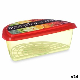 Boîte à lunch Leknes TP581-3 Multicouleur Plastique 23 x 8 x 13 cm Fruits et légumes (24 Unités): Plus de 300.000 produits de gr