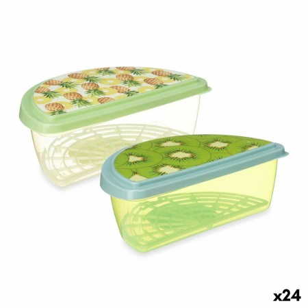 Boîte à lunch Leknes TP581-2 Plastique Ananas Kiwi 23 x 8 x 13 cm Fruits (24 Unités): Plus de 300.000 produits de grandes marque