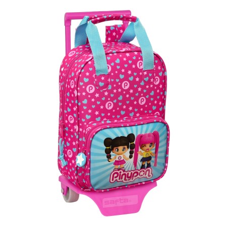 Cartable à roulettes Pinypon Bleu Rose 20 x 28 x 8 cm: Plus de 300.000 produits de grandes marques en vente directe à prix usine