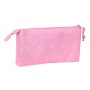 Trousse Fourre-Tout Triple Barbie Girl Rose 22 x 12 x 3 cm: Plus de 300.000 produits de grandes marques en vente directe à prix 