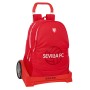 Cartable à roulettes Sevilla Fútbol Club Rouge 32 x 44 x 16 cm: Plus de 300.000 produits de grandes marques en vente directe à p