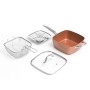 Ensemble de Poêle Multifonctions 5 en 1 Copper Coppans InnovaGoods 4 Pièces: Plus de 300.000 produits de grandes marques en vent