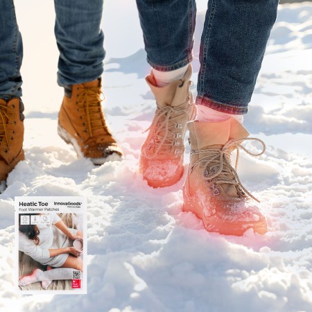 Patchs chauffants pour les pieds Heatic Toe InnovaGoods 10 Unités: Plus de 300.000 produits de grandes marques en vente directe 