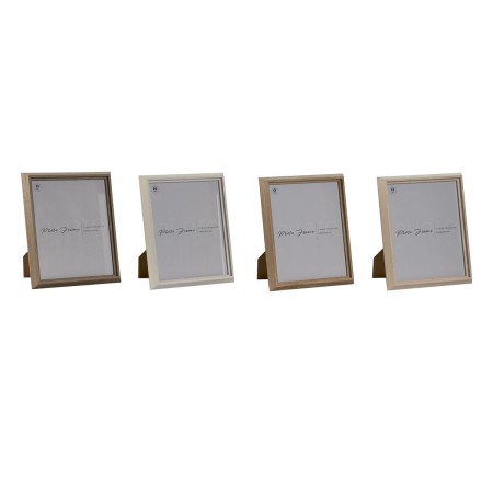 Cadre photo Home ESPRIT Marron Beige Crème Naturel Verre Bois MDF Scandinave 23,5 x 2,8 x 28,5 cm (4 Unités): Plus de 300.000 pr