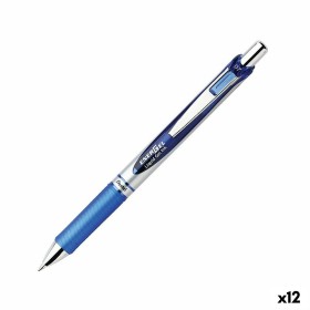 Stylo gel Pentel Energel XM Klick 0.7 Bleu 12 Pièces: Plus de 300.000 produits de grandes marques en vente directe à prix usine 