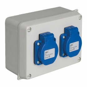 Boîtier de prises Solera 816-5 Étanche 15,3 x 10 x 6,5 cm 250 V 16 A IP54: Plus de 300.000 produits de grandes marques en vente 