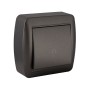 Bouton pour sonnette Solera Mural 7,4 x 7,2 x 2,8 cm 250 V 10 A Graphite: Plus de 300.000 produits de grandes marques en vente d