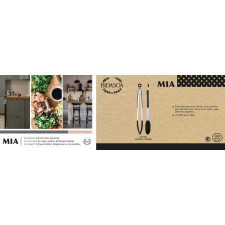 Pinces de Cuisine Bidasoa Mia 2 Pièces: Plus de 300.000 produits de grandes marques en vente directe à prix usine sur cadeaufou.