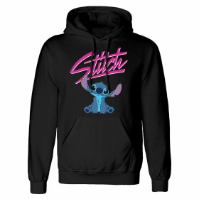 Sweat à capuche unisex Stitch Script Noir: Plus de 300.000 produits de grandes marques en vente directe à prix usine sur cadeauf