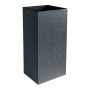 Pot EDA Graphit Gris Gris foncé Plastique Carré 39,5 x 39,5 x 80 cm: Plus de 300.000 produits de grandes marques en vente direct