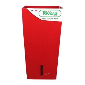 Pot auto-arrosant Riviera Eva New Plastique Carré Rouge (37 x 37 x 68,5 cm): Plus de 300.000 produits de grandes marques en vent