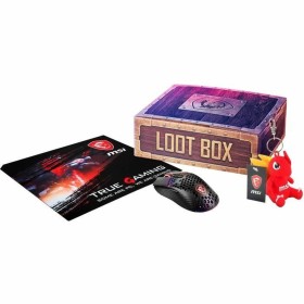 Souris sans-fil MSI Loot Box 1 Noir: Plus de 300.000 produits de grandes marques en vente directe à prix usine sur cadeaufou.com