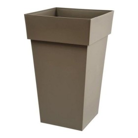 Pot EDA Tuscan Taupe Carré polypropylène (39 x 39 x 65 cm): Plus de 300.000 produits de grandes marques en vente directe à prix 