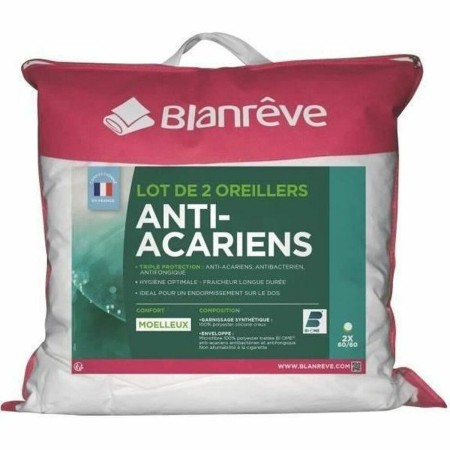 Oreiller Blanreve Blanc 60 x 60 cm (2 Unités): Plus de 300.000 produits de grandes marques en vente directe à prix usine sur cad