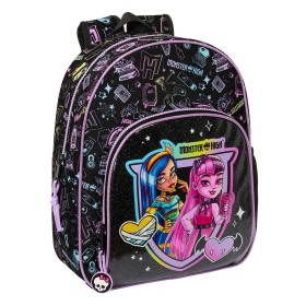 Sac à dos enfant Monster High Noir 28 x 34 x 10 cm: Plus de 300.000 produits de grandes marques en vente directe à prix usine su