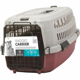 Cage de Transport MPETS Gris Bordeaux 58,4 x 38,7 x 33 cm: Plus de 300.000 produits de grandes marques en vente directe à prix u