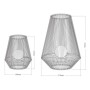 Lampe solaire Galix Blanc Métal: Plus de 300.000 produits de grandes marques en vente directe à prix usine sur cadeaufou.com. La