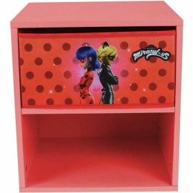 Table de Nuit Fun House Miraculous Ladybug 36 x 33 x 30 cm: Plus de 300.000 produits de grandes marques en vente directe à prix 
