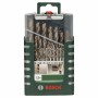 Ensemble de forets BOSCH 2609255133 Helicoïdal Acier Grande vitesse 19 Pièces: Plus de 300.000 produits de grandes marques en ve