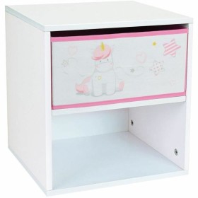 Table de Nuit Fun House Unicorn Bois Bois MDF 33 x 30 x 36 cm: Plus de 300.000 produits de grandes marques en vente directe à pr