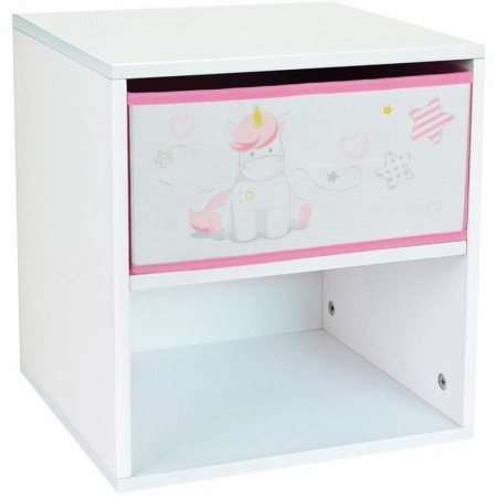 Table de Nuit Fun House Unicorn Bois Bois MDF 33 x 30 x 36 cm: Plus de 300.000 produits de grandes marques en vente directe à pr