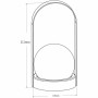 Boule Lumineuse pour Extérieur Galix Solaire 21,2 x 11 cm: Plus de 300.000 produits de grandes marques en vente directe à prix u