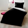 Housse de Couette Lovely Home Noir Bicolore 140 x 200 cm: Plus de 300.000 produits de grandes marques en vente directe à prix us