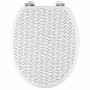 Abattant WC Gelco Blanc/Noir Bois MDF: Plus de 300.000 produits de grandes marques en vente directe à prix usine sur cadeaufou.c