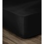 Drap housse Lovely Home Noir Lit double 140 x 190 cm: Plus de 300.000 produits de grandes marques en vente directe à prix usine 
