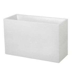 Cache-pot EDA Muret Graphit Blanc Plastique 99,5 x 39,5 x 60 cm: Plus de 300.000 produits de grandes marques en vente directe à 